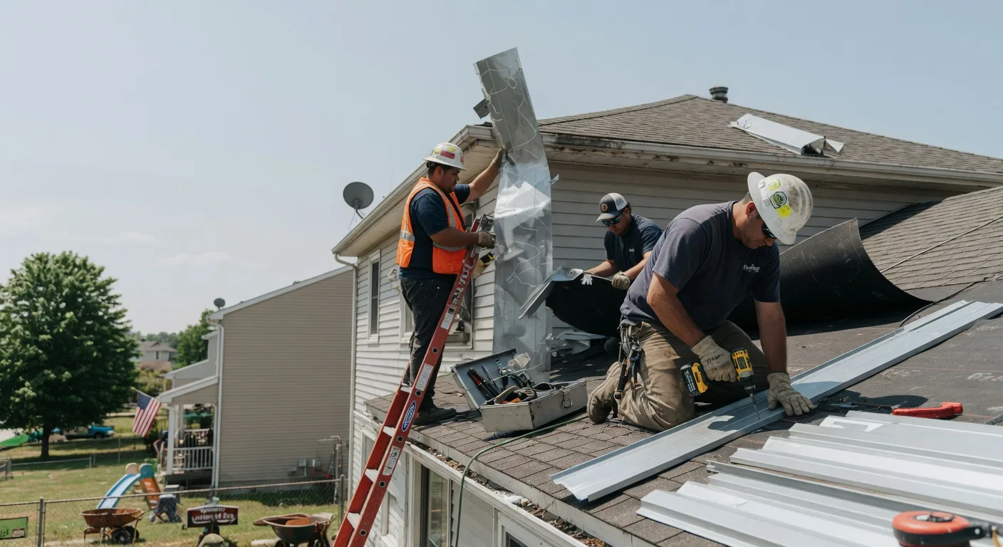 Metal Roof Repair in East Texas, PA